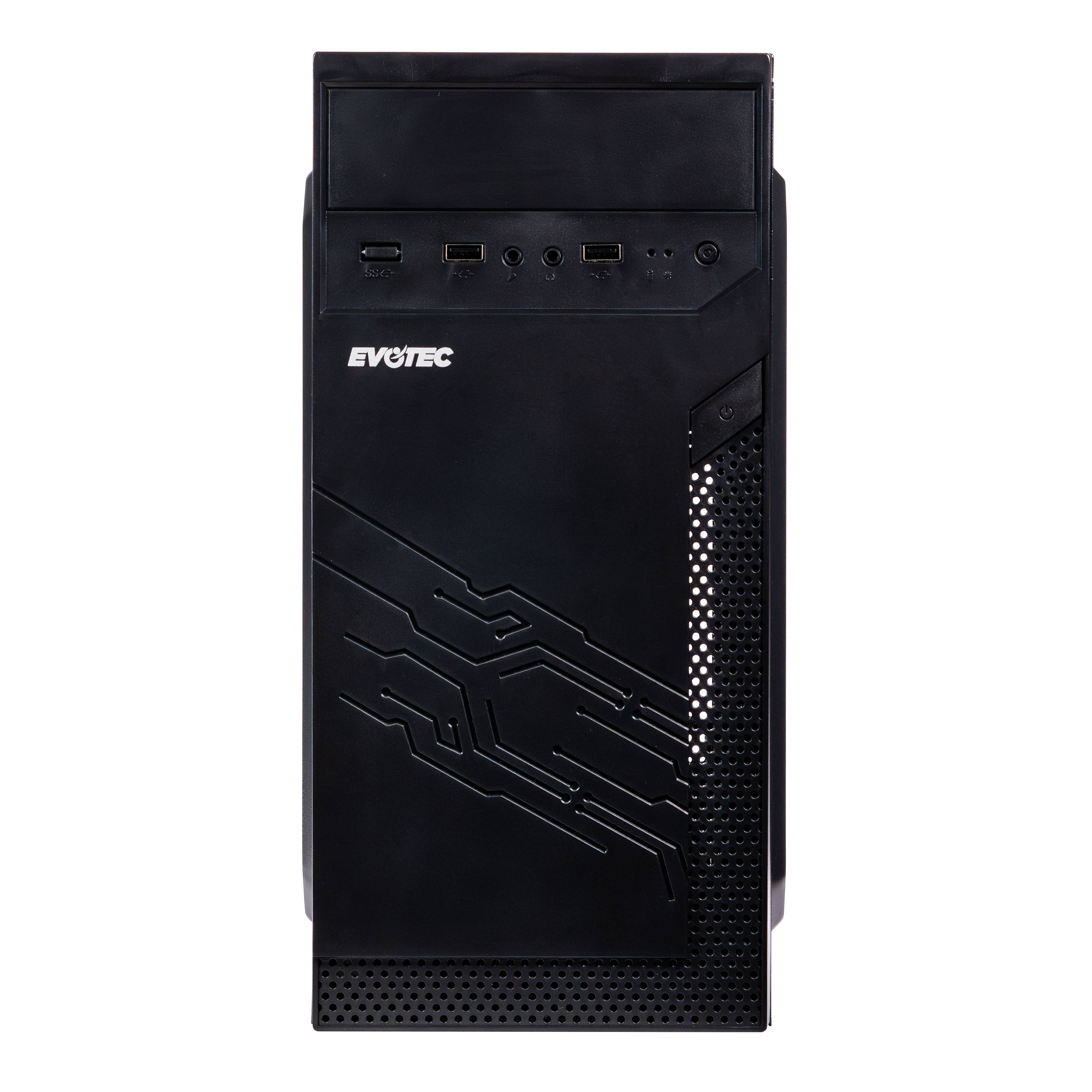 Computadora Evotec EV-i312-VERTECPLUS-24, Intel Core 3 i3-12100, 8GB, 480GB SSD, Windows 11 Prueba - EVOTEC - SKU EV-i312-VERTECPLUS-24