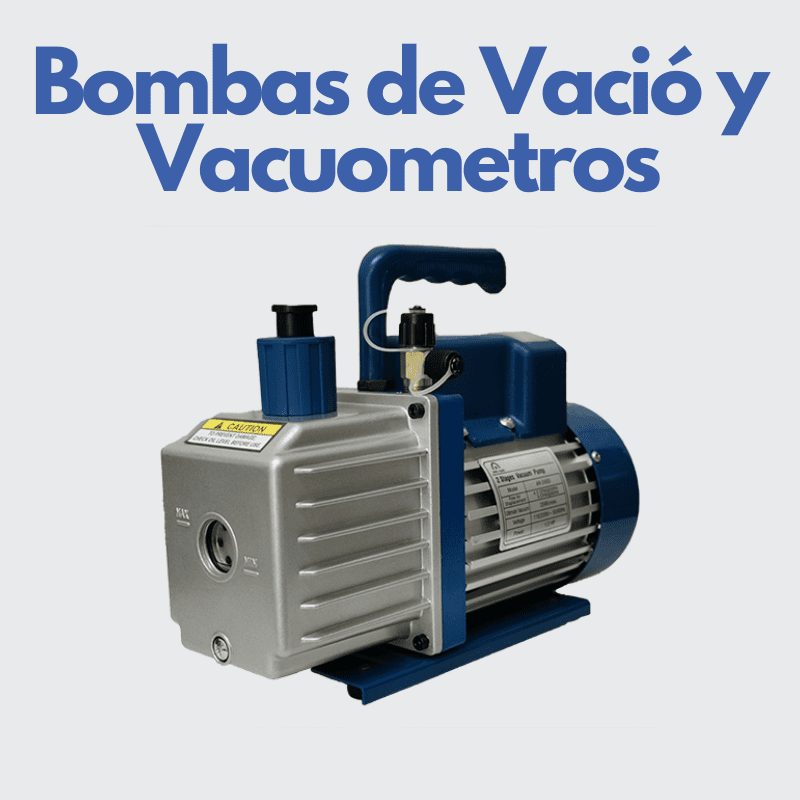 Bombas de vacio y vacuometros