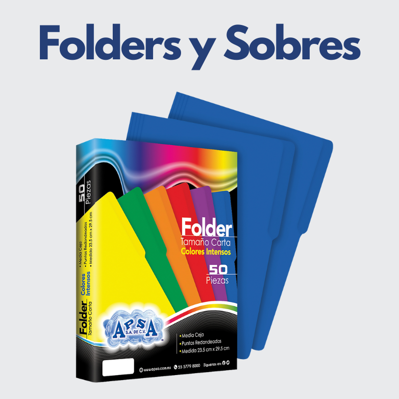 Folders y Sobres
