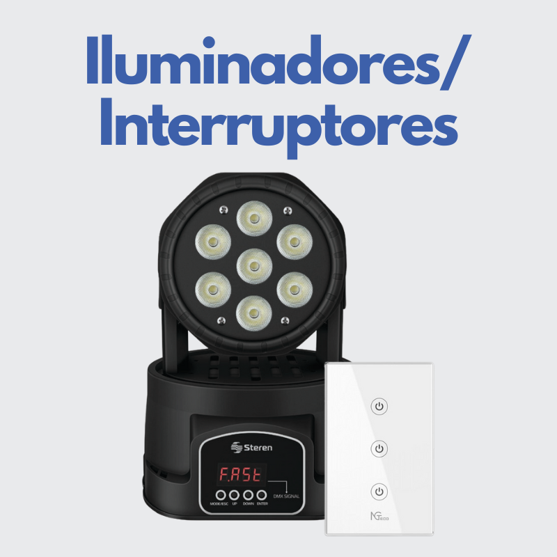 Iluminadores / interruptores