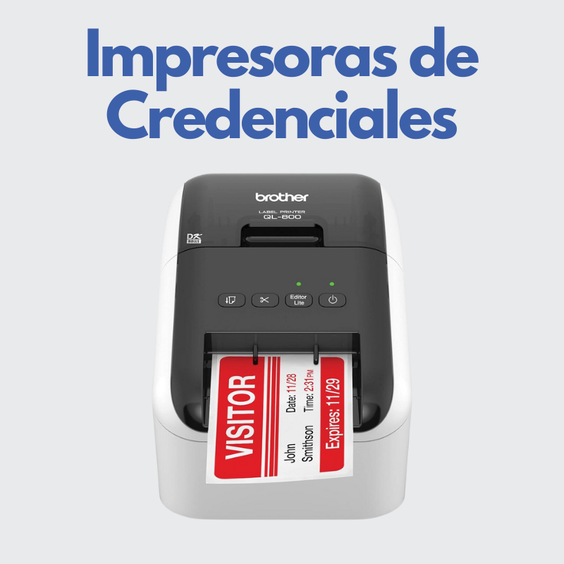 Impresoras de credenciales