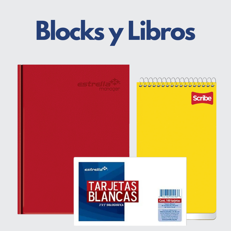 Blocks y Libros
