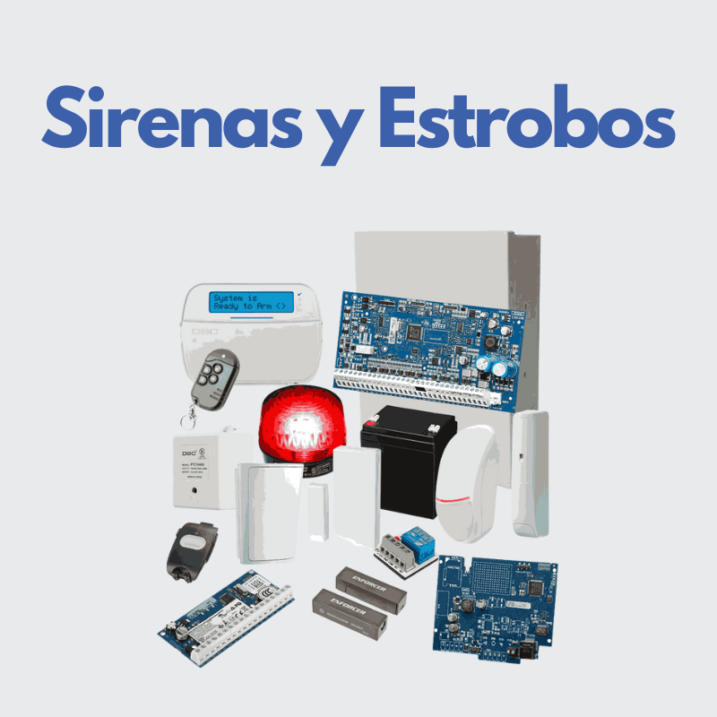 Sirenas y Estrobos