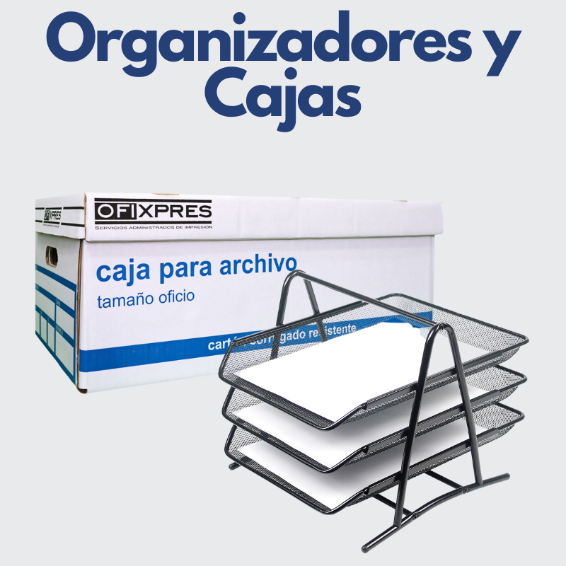 Organizadores y Cajas