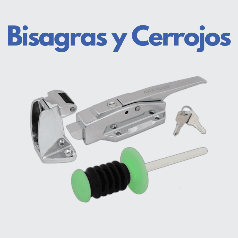 Bisagras y cerrojos
